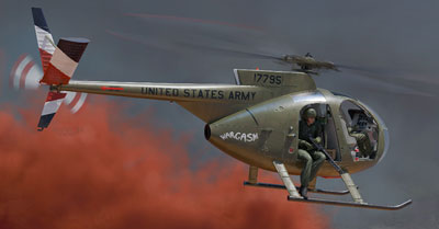 1/32 米・ヒューズOH-6カイユース小型ヘリコプター(AMPブランド) 1/32 米・ヒューズOH-6カイユース小型ヘリコプター(AMPブランド)