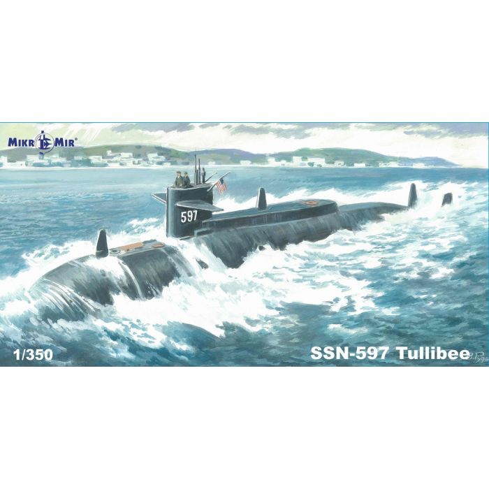1/350 SSN-597 タリビー 攻撃型原子力潜水艦
