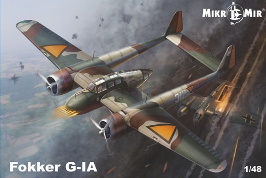 1/48 フォッカー G-ⅠA 双発戦闘機