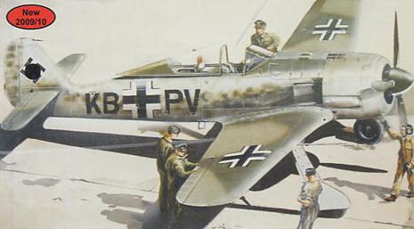 1/72　フォッケウルフ Fw-190A0