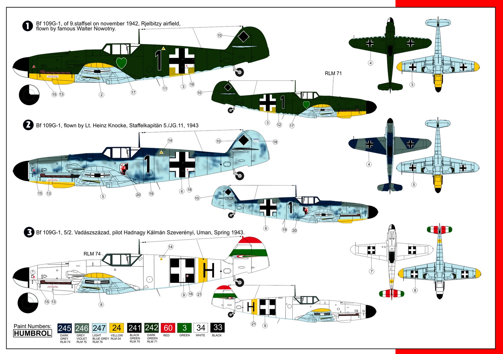 1/72 Bf109G-1