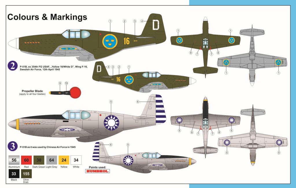 1/72 P-51Bマスタング「海外」