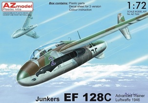 1/72 ユンカース EF 128C 複座高等練習機