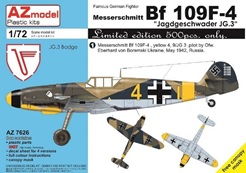 1/72 Bf109F-4 ｢JG.3｣ リミテッドエディション - ウインドウを閉じる