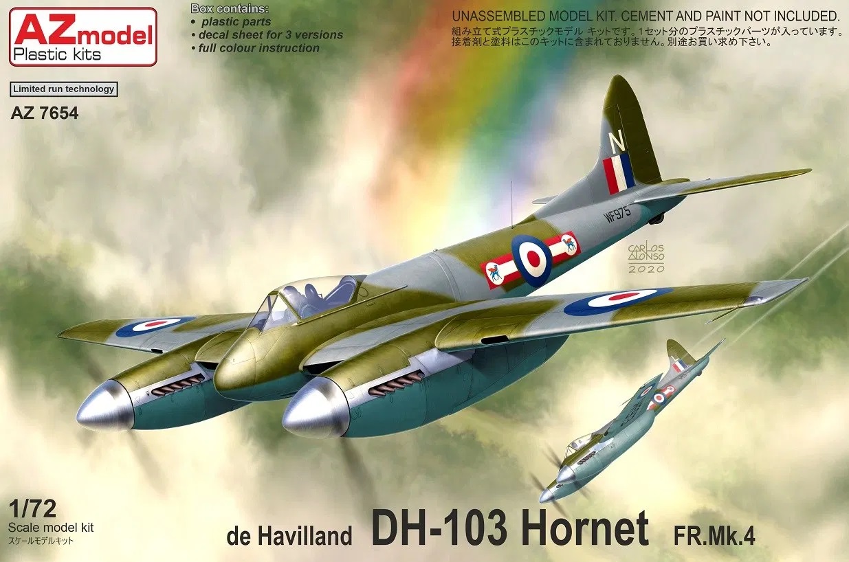 【予約する】 1/72 DH-103 ホーネット FR.Mk.4 【予約する】 1/72 DH-103 ホーネット FR.Mk.4