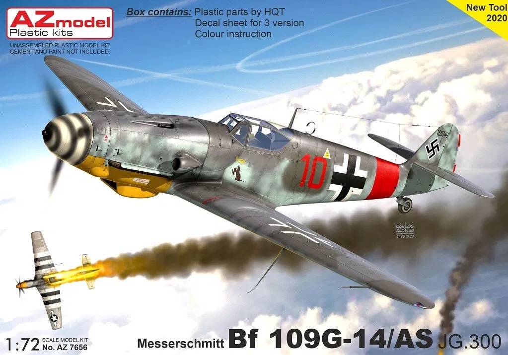 1/72 Bf109G-14/AS 「JG.300」 1/72 Bf109G-14/AS 「JG.300」