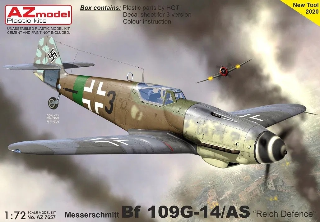 【予約する】 1/72 Bf109G-14/AS 「本土防空戦」 【予約する】 1/72 Bf109G-14/AS 「本土防空戦」