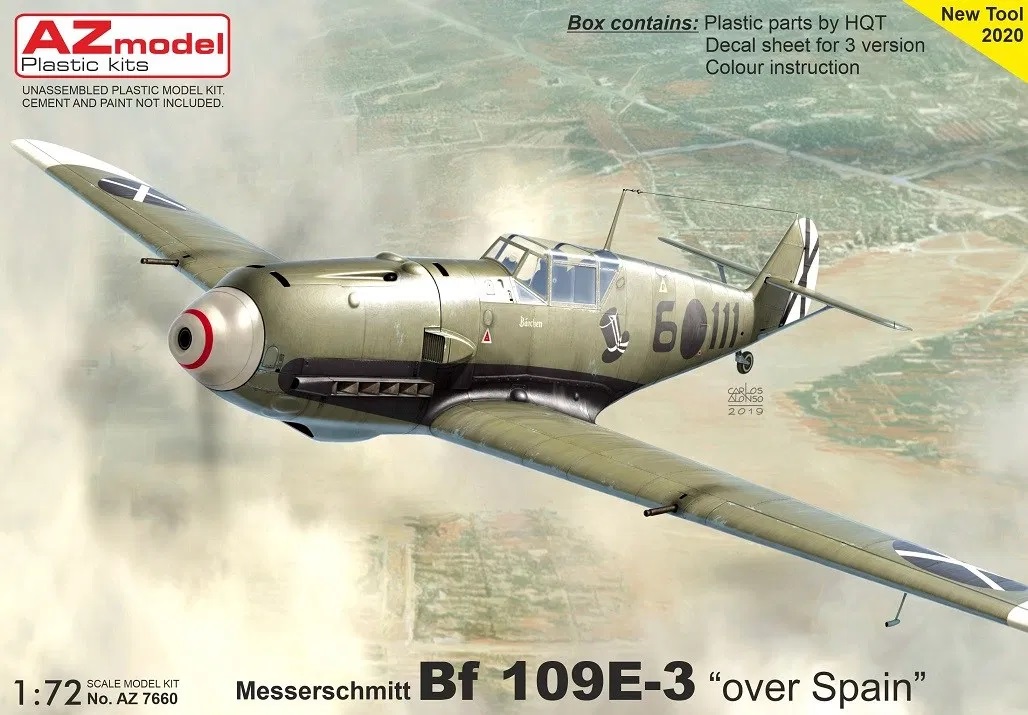【予約する】 1/72 Bf109E-3 「スペイン上空」 【予約する】 1/72 Bf109E-3 「スペイン上空」