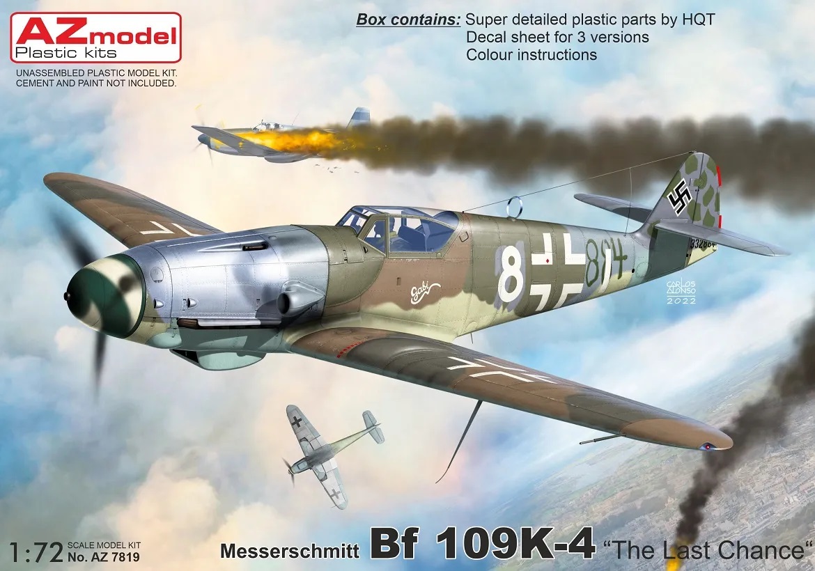 1/72 メッサーシュミット Bf109K-4 「ラストチャンス」