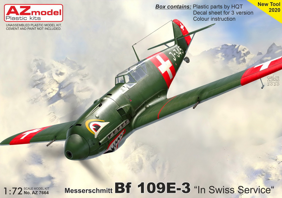 1/72 Bf109E-3 ｢スイス｣