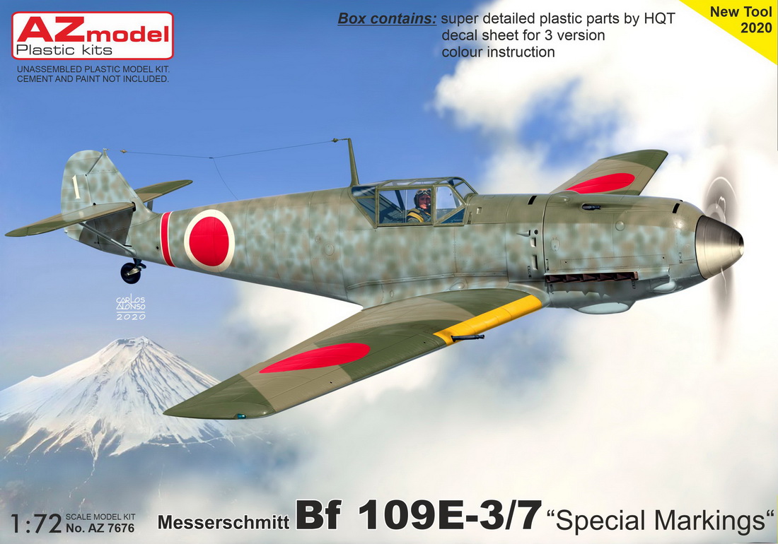 1/72 Bf109E-3/7 ｢スペシャルマーキング｣ - ウインドウを閉じる
