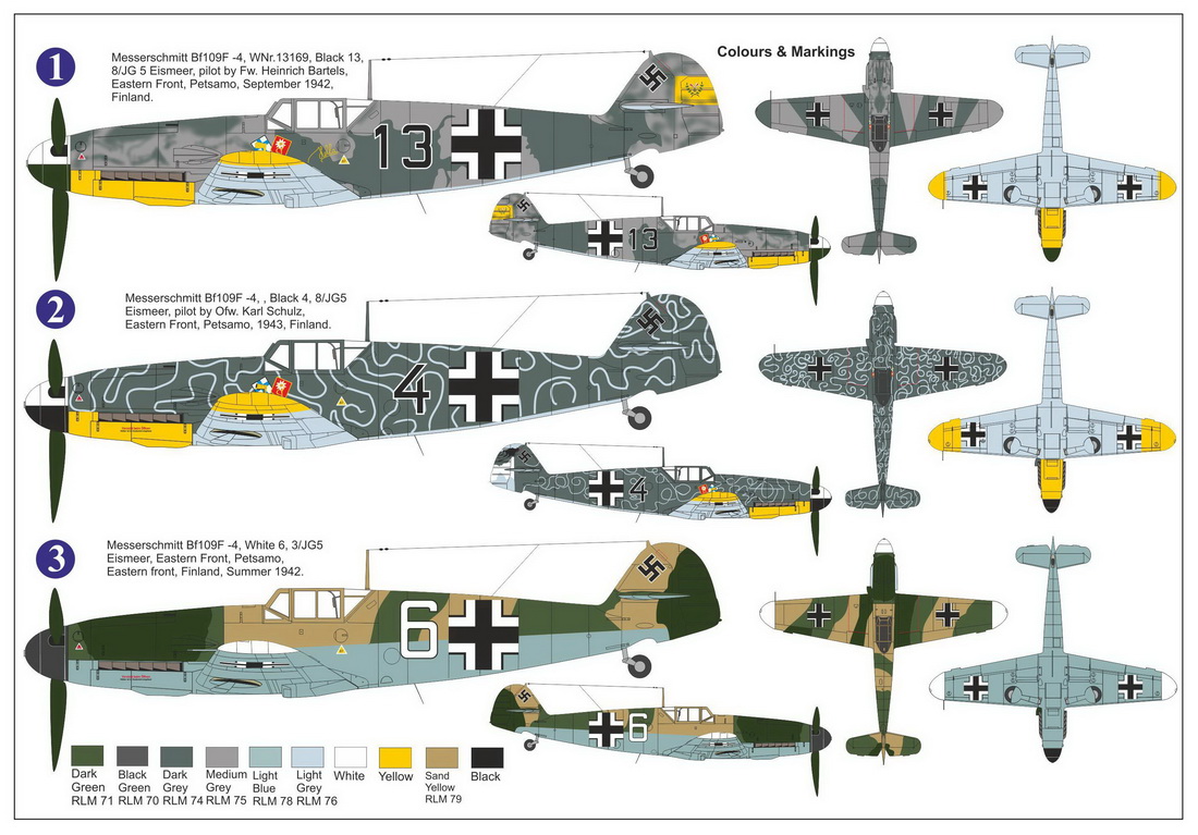 1/72 Bf109F-4 ｢JG.5 アイスミール｣
