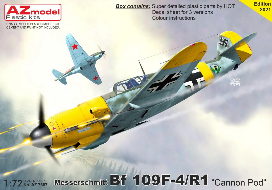1/72 Bf109F-4/R1 ｢カノンゴンドラ｣