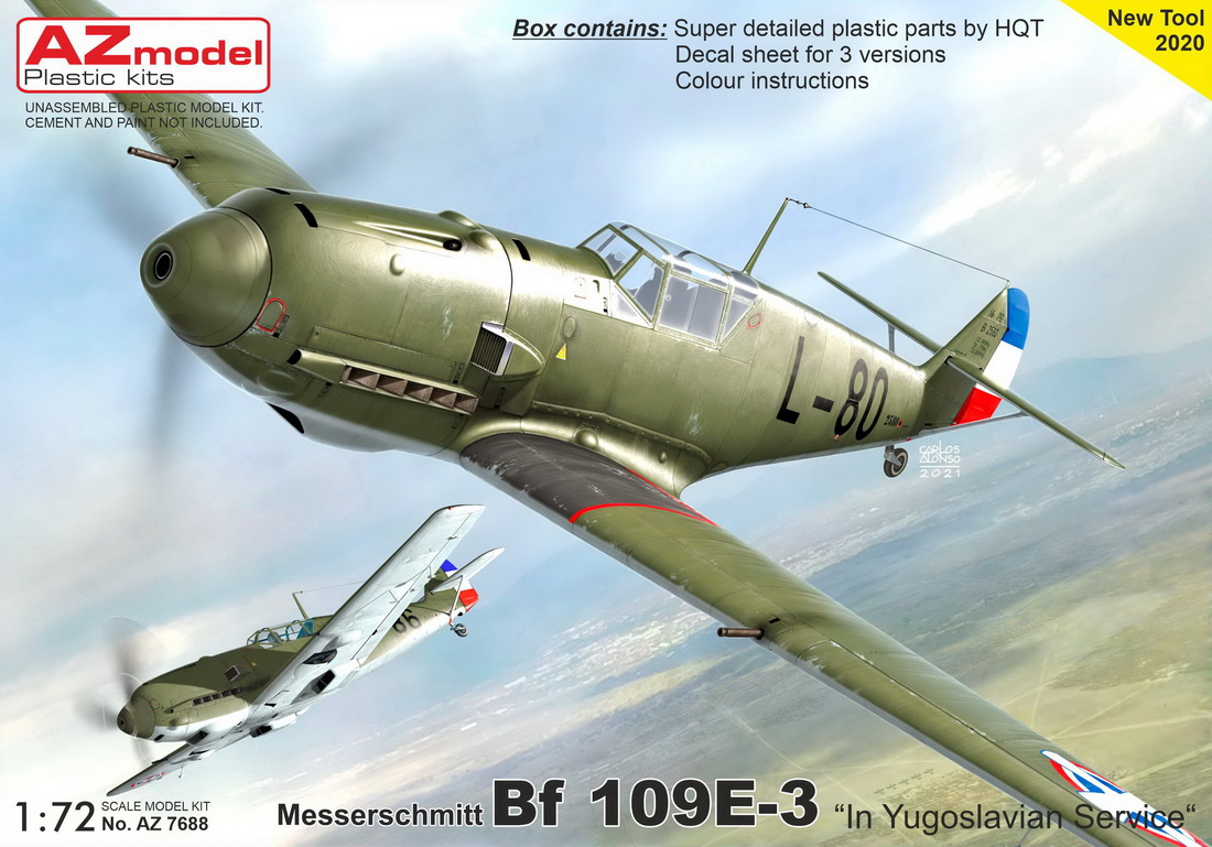 1/72 Bf109E-3 ｢ユーゴスラビア｣
