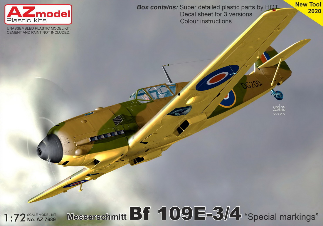 1/72 Bf109E-3/4 ｢スペシャルマーキング パートⅡ｣