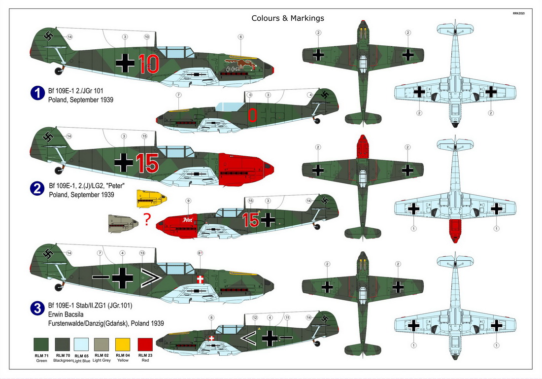 1/72 Bf109E-1 ｢ポーランド侵攻｣