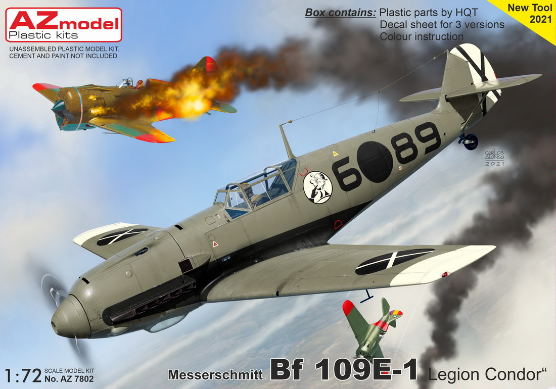 1/72 Bf109E-1 ｢コンドル軍団｣