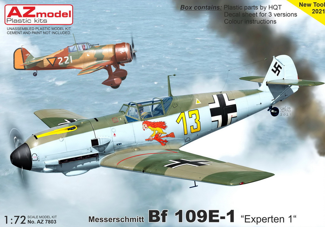1/72 Bf109E-1 ｢エースパイロット1｣
