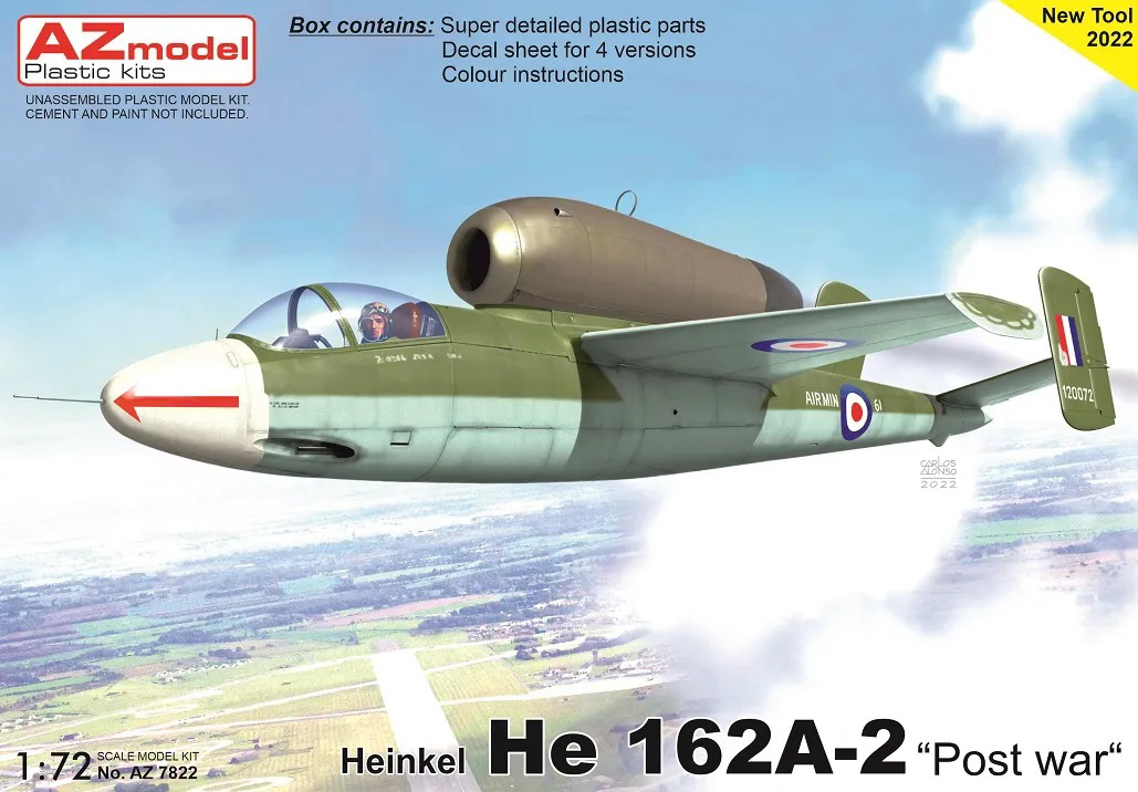 1/72 He162A-2 「大戦後」