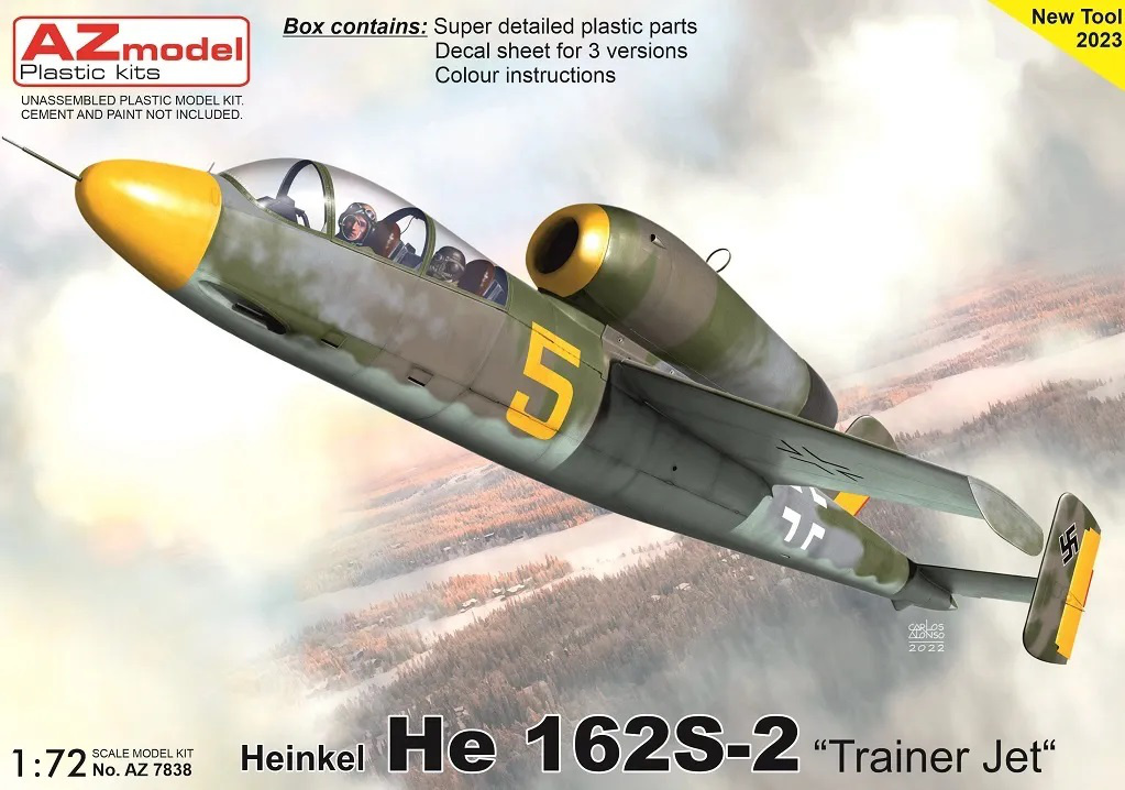 1/72 He162S-2 「複座練習機」