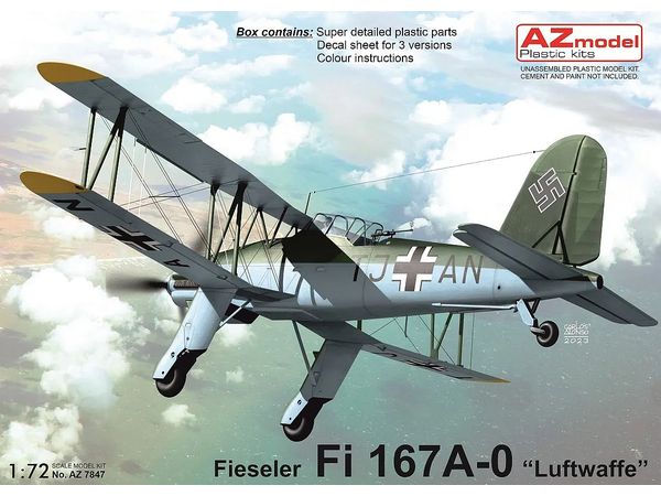 1/72 フィゼラー Fi167A-0 "ドイツ空軍"