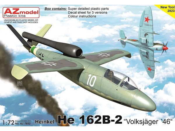1/72 He162B-2 "フォルクスイェーガー 1946年"