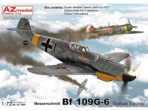 1/72 Bf109G-6 "バルカン半島の鷲"