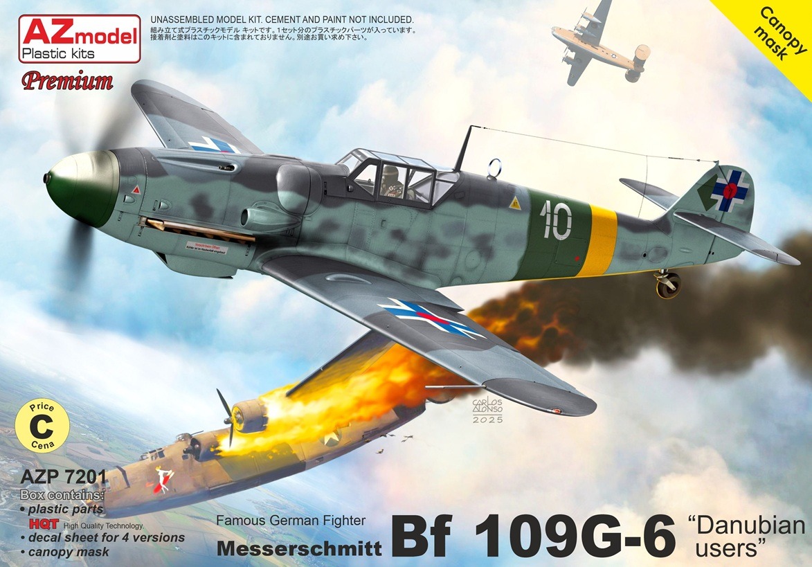 1/72 Bf109G-6 "ドナウ川流域国" プレミアムエディション 1/72 Bf109G-6 "ドナウ川流域国" プレミアムエディション