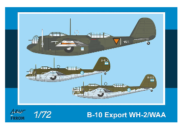 1/72 B-10 爆撃機 輸出型 WH-2/WAA 1/72 B-10 爆撃機 輸出型 WH-2/WAA