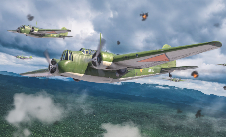 1/72 マーティン 166 爆撃機 後期型 1/72 マーティン 166 爆撃機 後期型