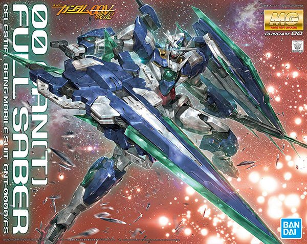 1/100 MG ダブルオークアンタフルセイバー 1/100 MG ダブルオークアンタフルセイバー