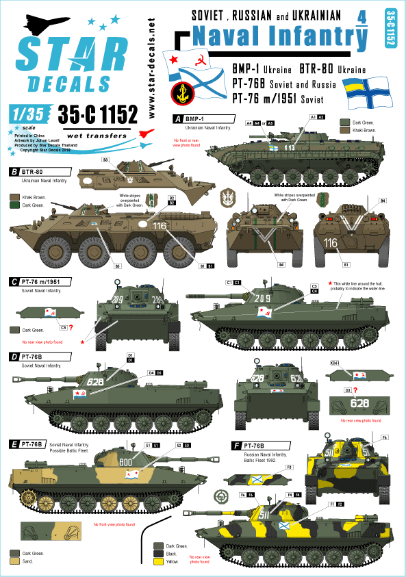 1/35 現用ソビエト/ロシア軍の海軍歩兵 #4 1/35 現用ソビエト/ロシア軍の海軍歩兵 #4