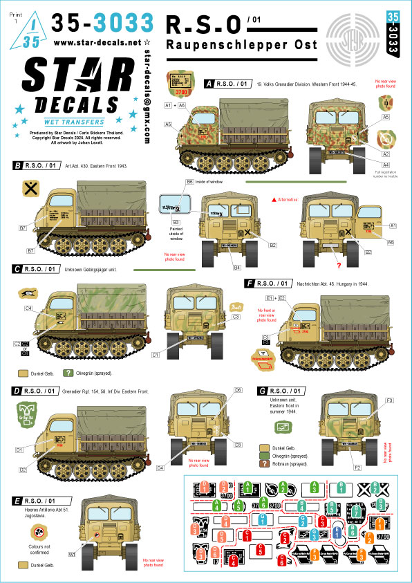 1/35 WWII ドイツ RSO/01 シュタイヤー東部戦線用履帯式牽引車 1/35 WWII ドイツ RSO/01 シュタイヤー東部戦線用履帯式牽引車