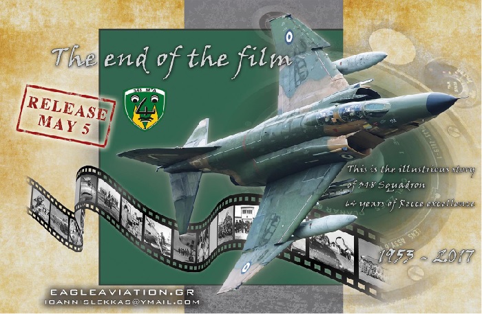エンド・オブ・フィルム-ギリシャ空軍第348偵察飛行隊物語 1953-2017年 - ウインドウを閉じる