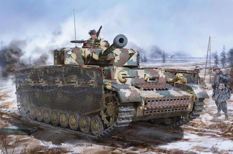 1/35　ドイツⅣ号戦車 J型　最後期型 w/連結組立可動式履帯