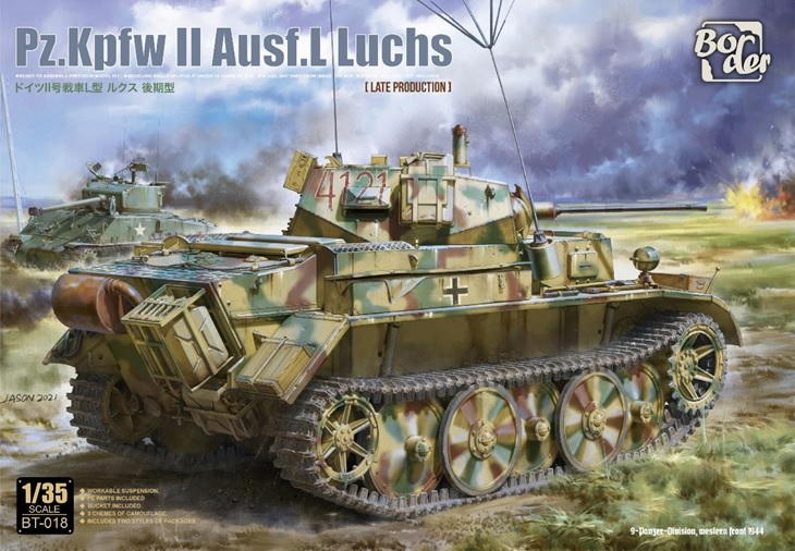 1/35 ドイツ Ⅱ号戦車 L型 ルクス 後期型 1/35 ドイツ Ⅱ号戦車 L型 ルクス 後期型