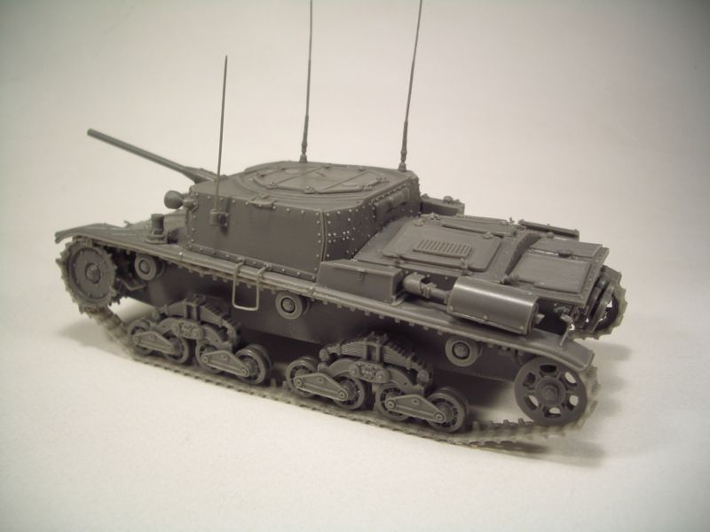 1/35 セモベンテ M42 指揮戦車 ダミー砲身付き(ドイツ軍仕様) フルレジンキット