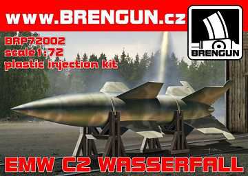 1/72　ドイツ EMW C2 ヴァッサーファル W5 地対空ミサイル