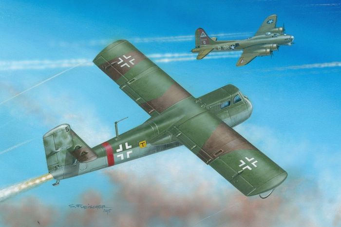 1/72 ブロムウントヴォス BV-40 ロケットグライダー/戦闘機 プラモデル