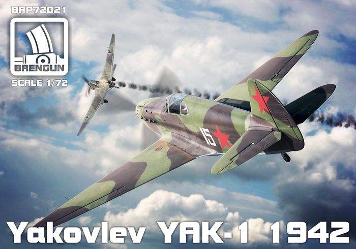 1/72 ヤク1 ソ連軍戦闘機（1942年型） - ウインドウを閉じる