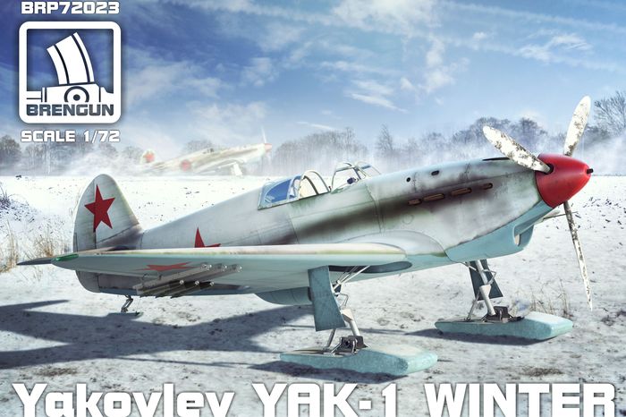 1/72 Yak-1 冬季専用装備