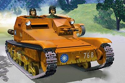 1/35　伊・CVL3/35小型戦車カーロベローチェ・リベット車体