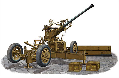 1/35　英・ボフォース40ミリ対空砲英軍タイプ