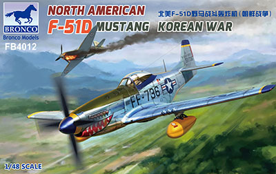 1/48　ノースアメリカンP-51Dムスタング・朝鮮戦争