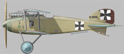 1/72　Albatros DII early version