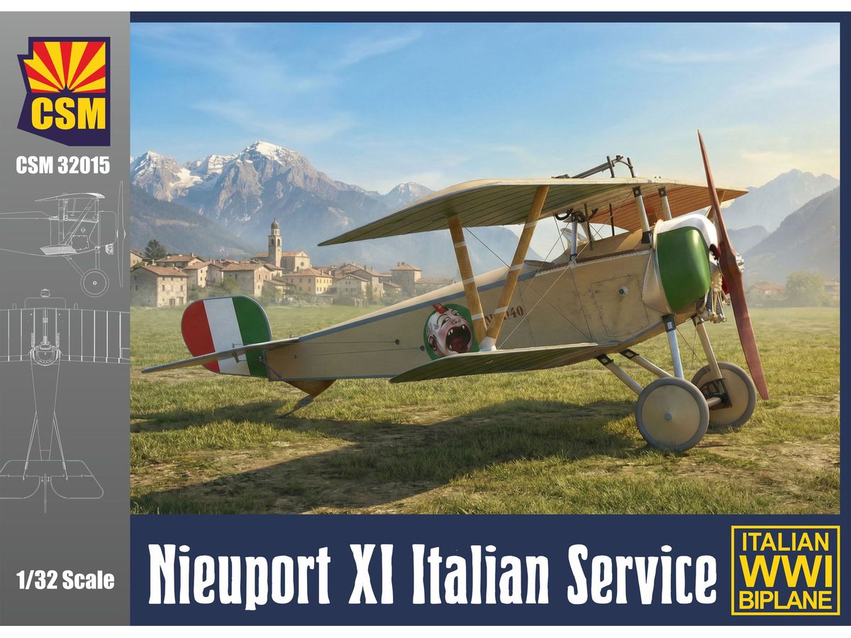 1/32 ニューポール XI イタリア仕様 1/32 ニューポール XI イタリア仕様