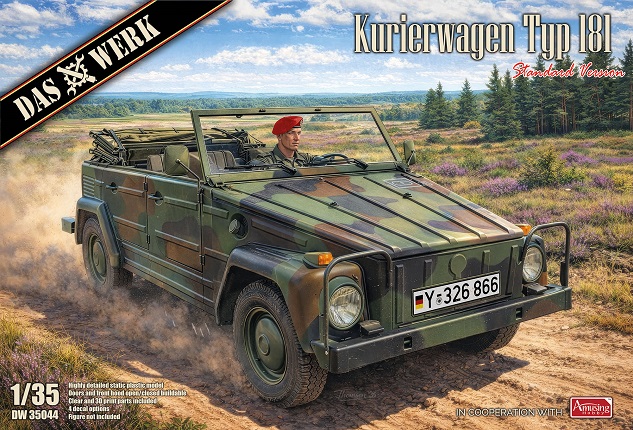 【予約する】 1/35 クーリエワーゲン タイプ181 "スタンダードバージョン" 【予約する】 1/35 クーリエワーゲン タイプ181 "スタンダードバージョン"