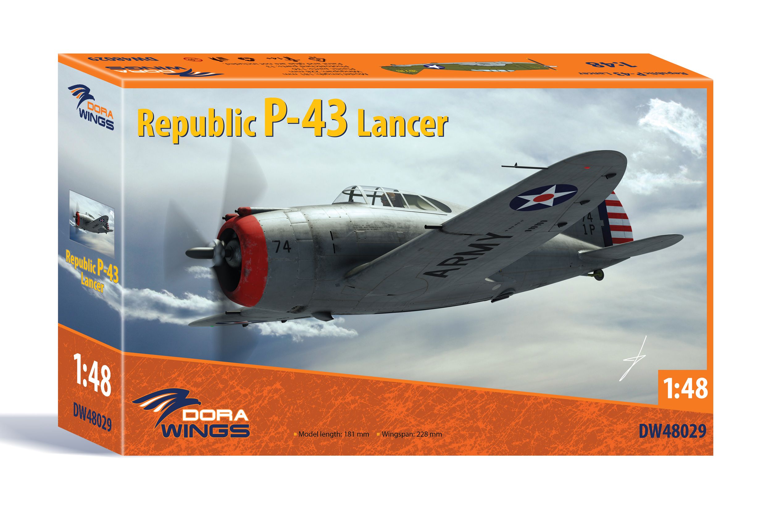 1/48 リパブリック P-43 ランサー