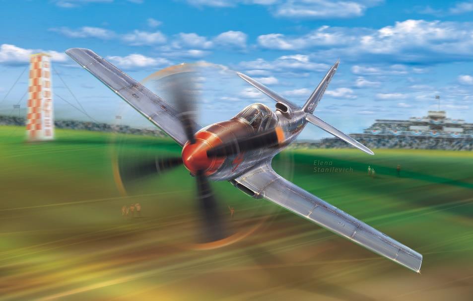 1/48 ベル P-63A キングコブラ レース機 1/48 ベル P-63A キングコブラ レース機