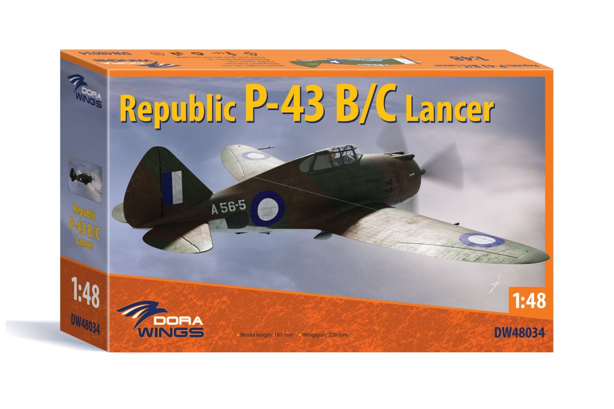 1/48 リパブリック P-43B/C ランサー 「偵察機」